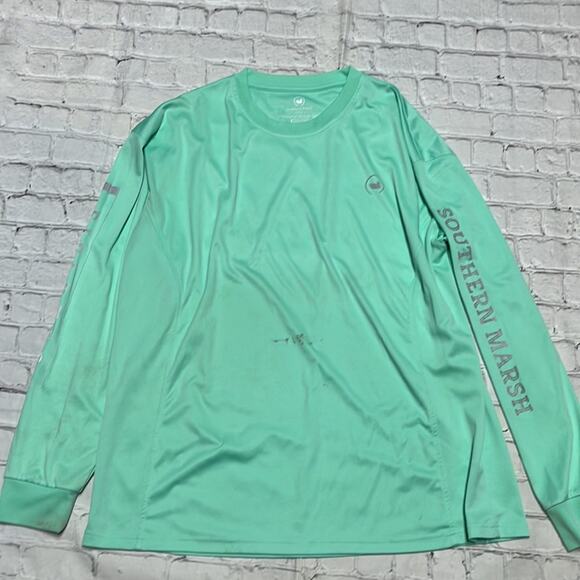 Southern Marsh Fishing Team Long Sleeve Top Shirt XXL - Picture 1 of 7